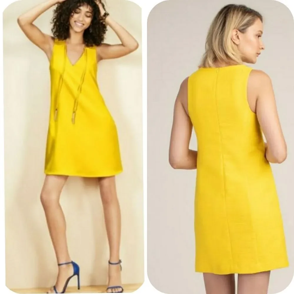 NWT Trina Turk Arleen Tassel Shift Dress